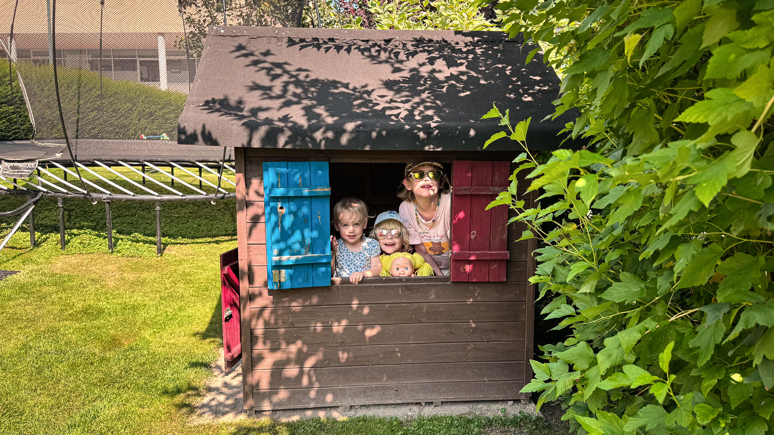 Gartenhäuschen für die Kinder